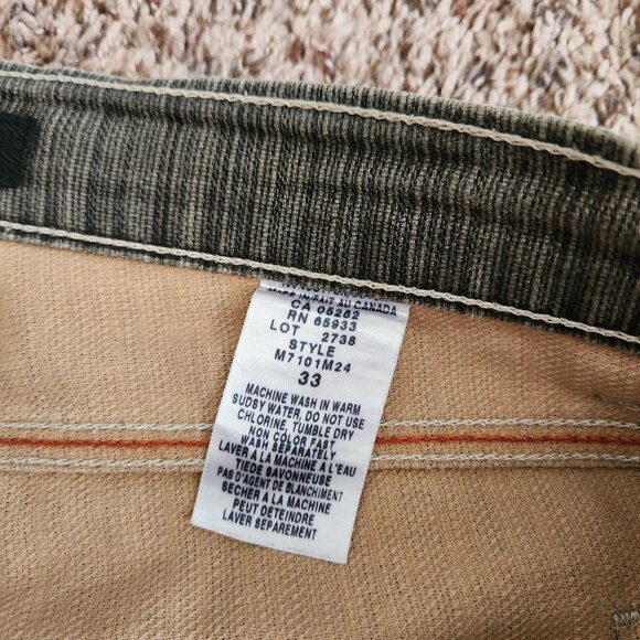 Vintage Point Zero Jeans Faded Brown Slim Straight Y2K Surf Skate - Picture 4 of 8